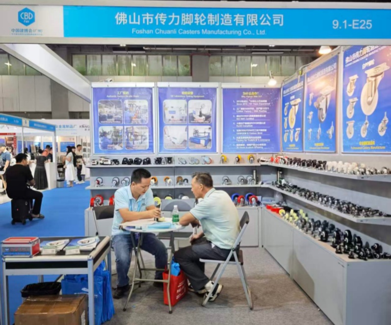 Samenvatting van de tentoonstelling | CMCL® toont 304 roestvrijstalen nylon zwenkwielen op de CBD-beurs in Guangzhou 2026 en krijgt erkenning van wereldwijde kopers