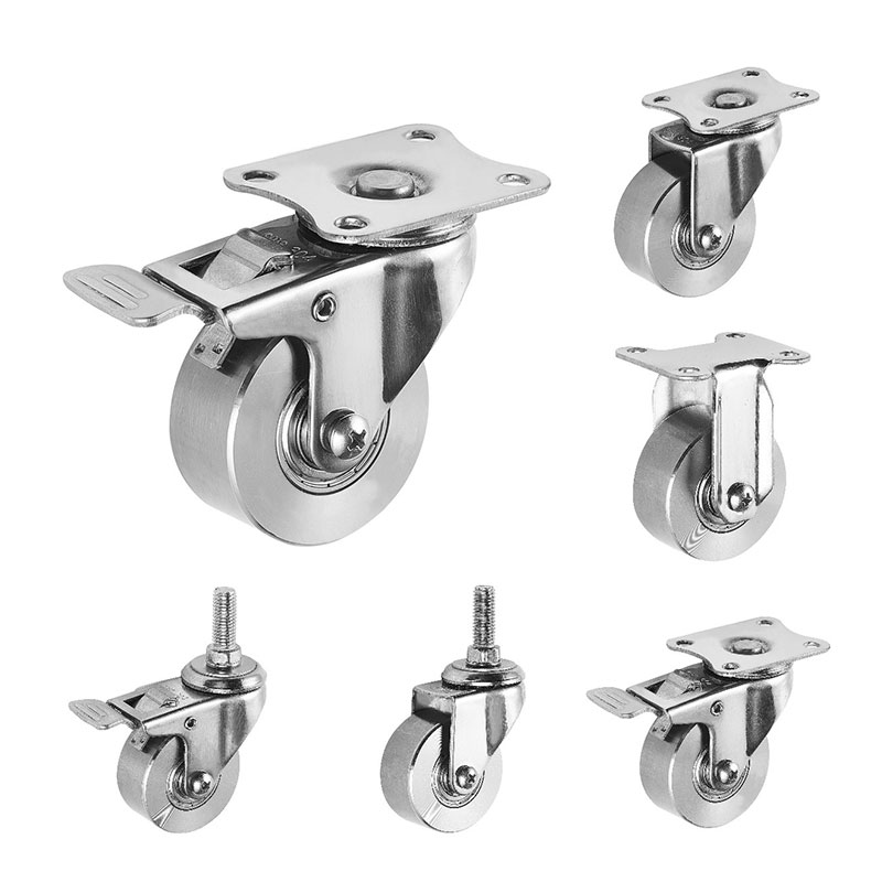 Stainless steel casters
