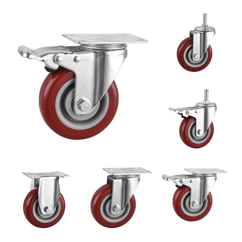 Middelgrote zwenkwielen