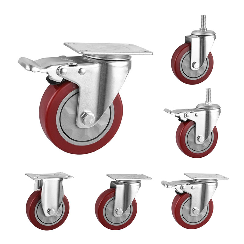 Medium Duty Casters Polyurethaanwielen